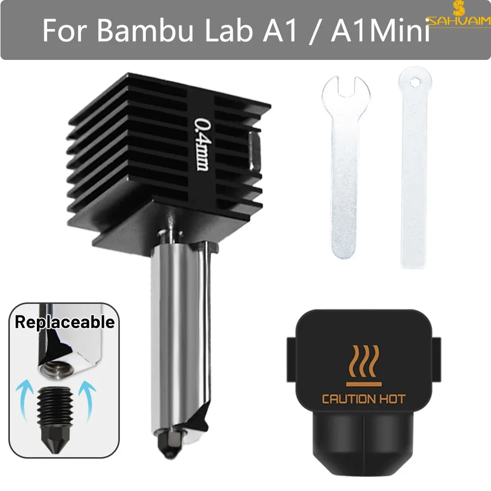 Bambu Lab A1＋0.4mm焼き入れノズル Bambu Hotend - A1 Series | Bambu Lab US Store