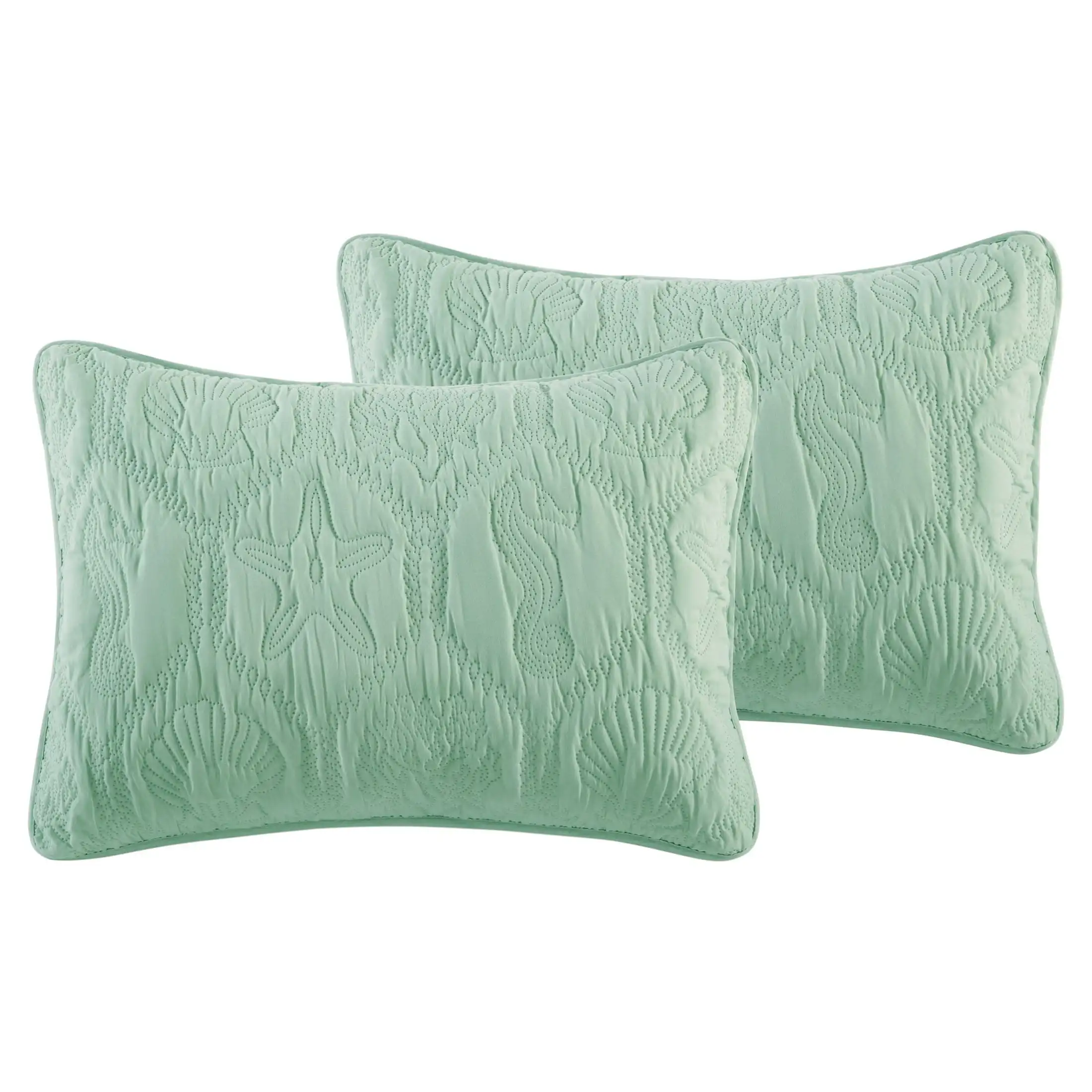 طقم لحاف Sealife مكون من 3 قطع باللون الرمادي، كينج، للبالغين، للجنسين