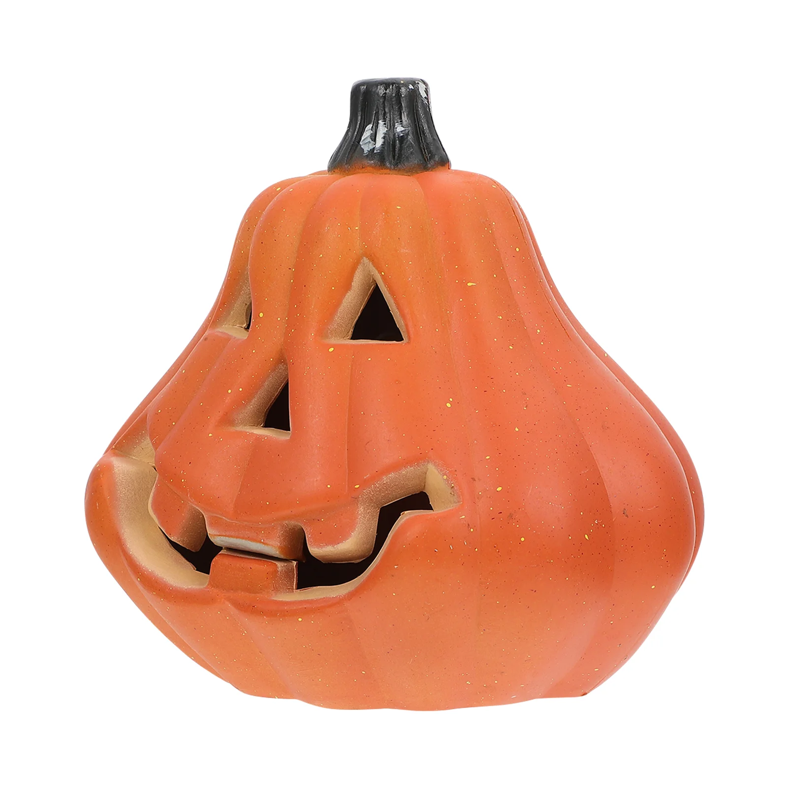 Funny Pumpkin Lamp Fall Decor Hollow Design Light Outdoor Halloween Supply Ornament Table