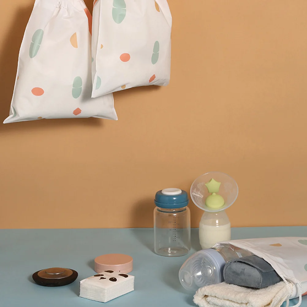 

3Pcs Baby Storage Bag Set Compact Suspension Lightweight Design for Travel Baby Bottle Tote Breast Pump Organizer Diaper Bottle