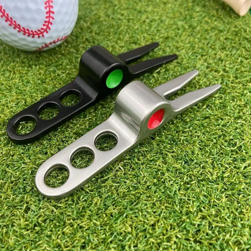 New Zinc Alloy Golf Fork For Scotty Cameron Pivot Tool Green Aluminum Collector Tin Golf Repair Divot Tool Accessories Wholesale