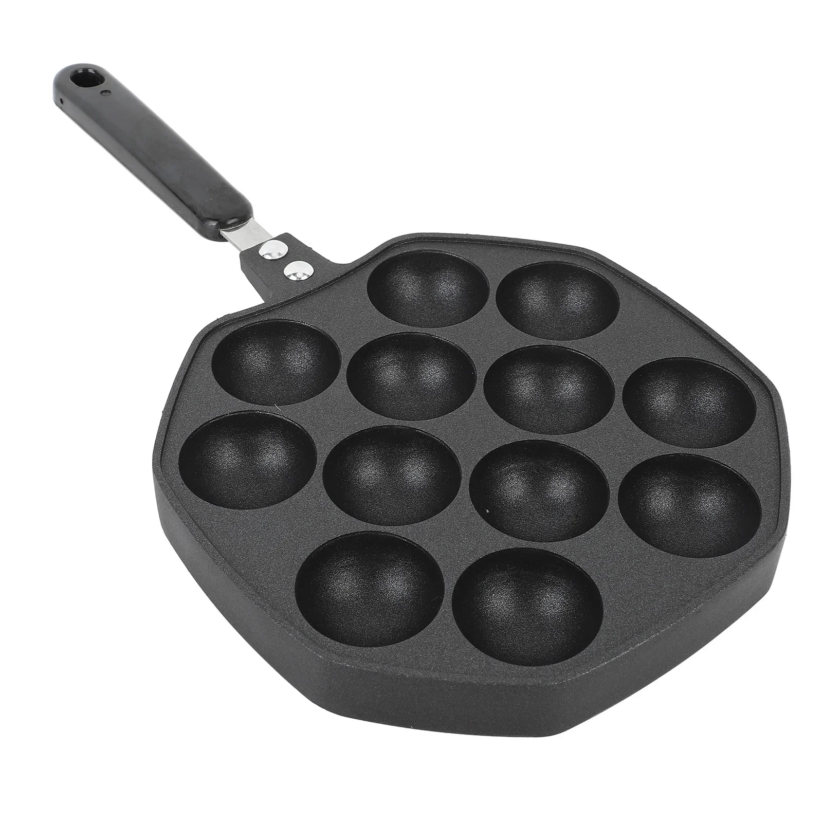 

Takoyaki Pan 12 Molds Takoyaki Maker Skillet Aluminum Alloy Nonstick Grill Pan Cooking Plate for Octopus Balls Pancake