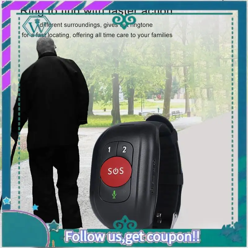 

AA92-Elderly 4G SOS Watch GPS Tracking Wristband Bracelet Emergency Alarm GPS Tracking Heart Rate Blood Pressure Monitor