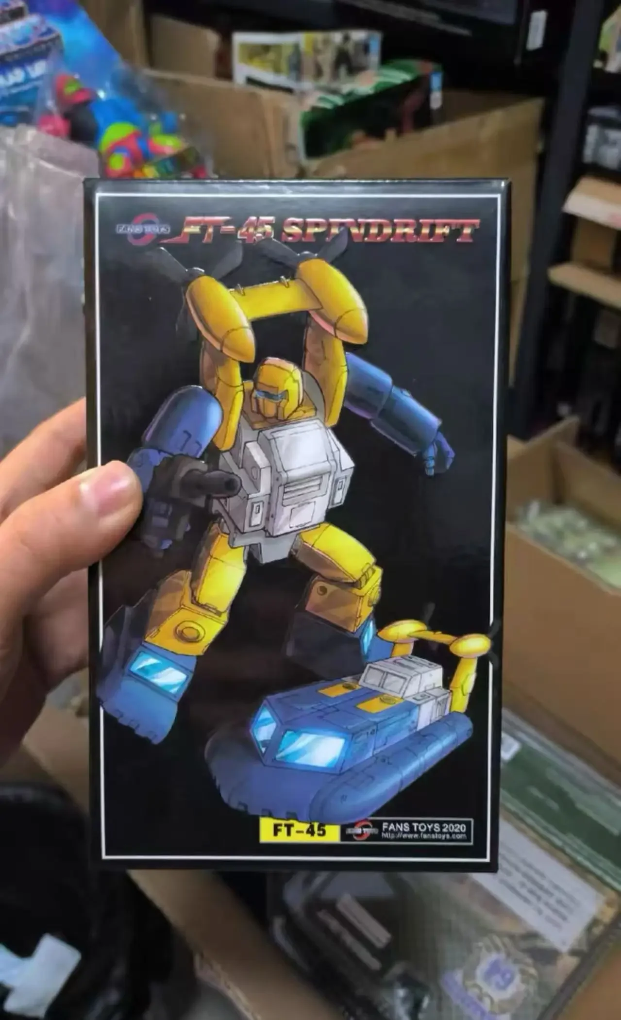 

FansToys FT-45 FT45 Spindrift Seaspray Version 2.0 Фигурка стороннего робота-трансформера Игрушечная модель с коробкой Серия аниме