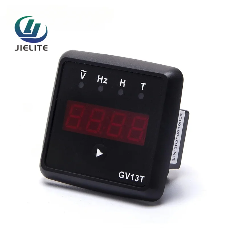 AC220V AC380V GV13T Diesel Engine Digital Display Meter Voltmeter Frequency Hour Counter Test Panel Instrument For Generator Spa