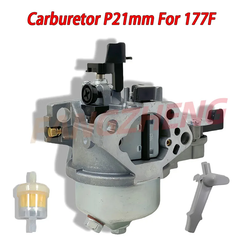 

P21mm 177 Water Pump Carburetor Carb For 177F GX240 173F GX270 9HP PUMP GO KARTING ENGINEERING MACHINERY Engine Lawn Mowe Carbu