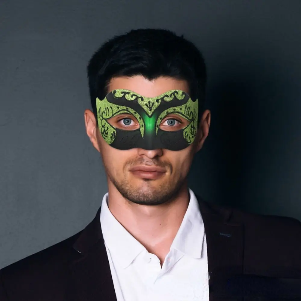 New Half Face Masquerade Mask Sexy Halloween Masquerade Prom Mask Cosplay Costume Decoration Props Party Mask
