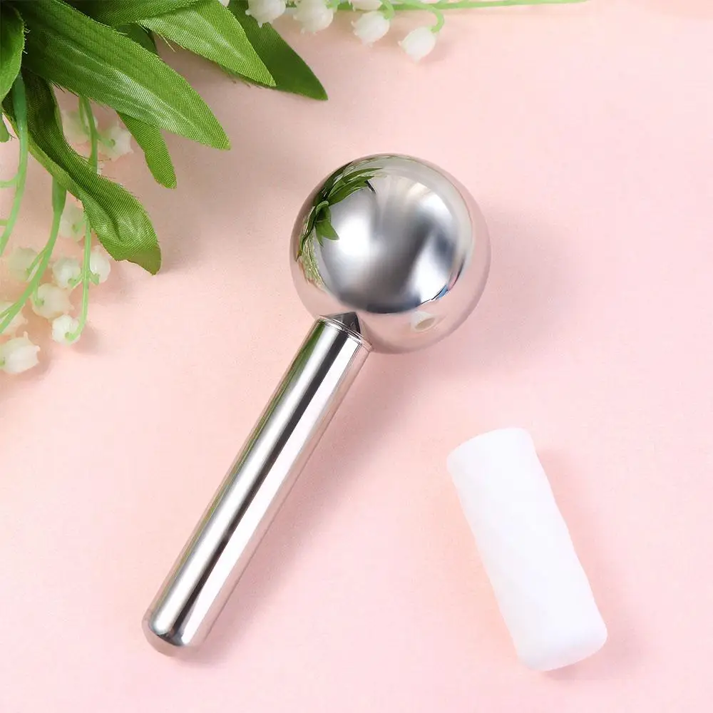 Face Massage Roller Ball Ferramenta de cuidados com a pele Puffiness Ice Globes para resfriamento facial