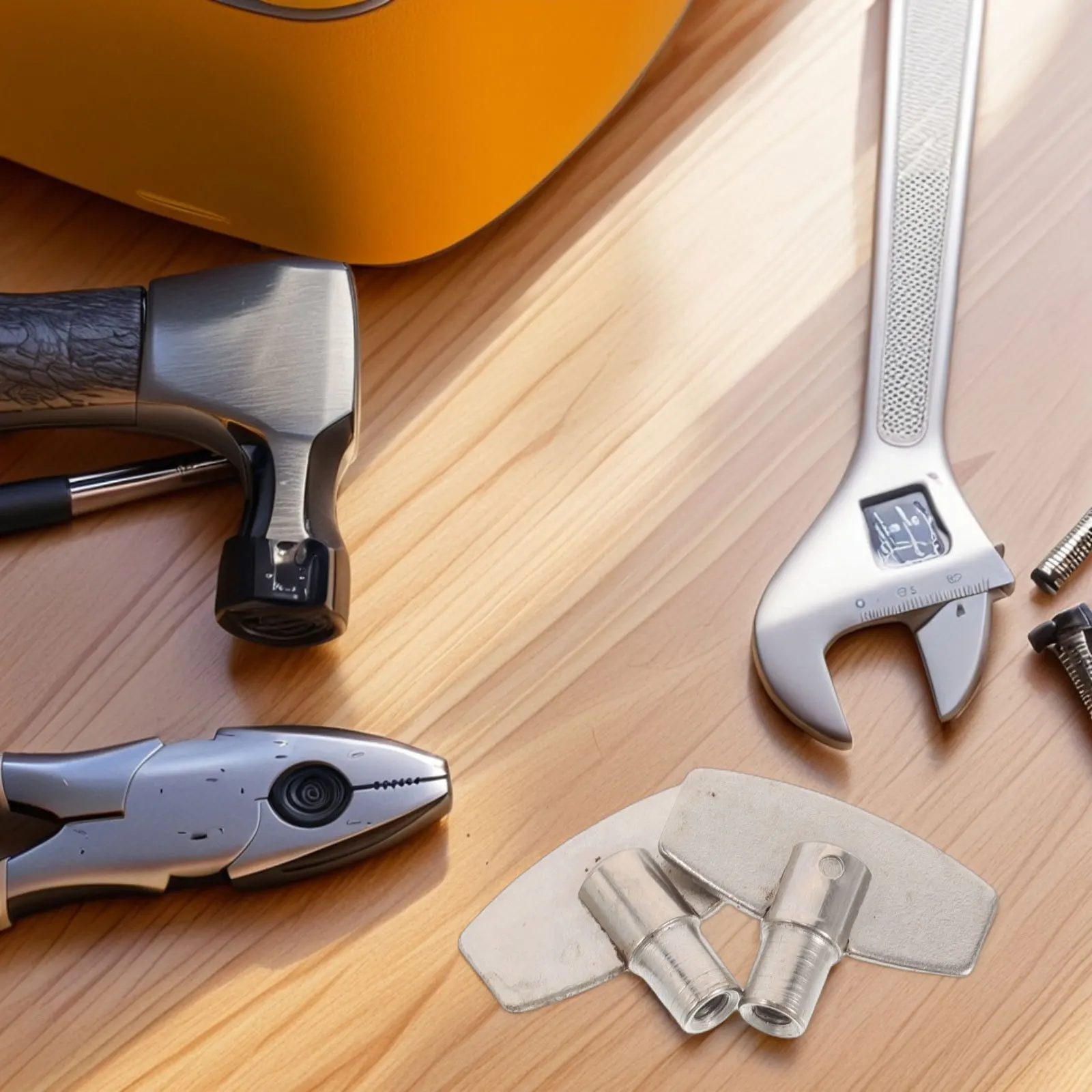 

2Pcs Universal Clock Keys for Mechanical Alarm Clocks Silver Durable Winding tools Chain Accessories Clock Tools