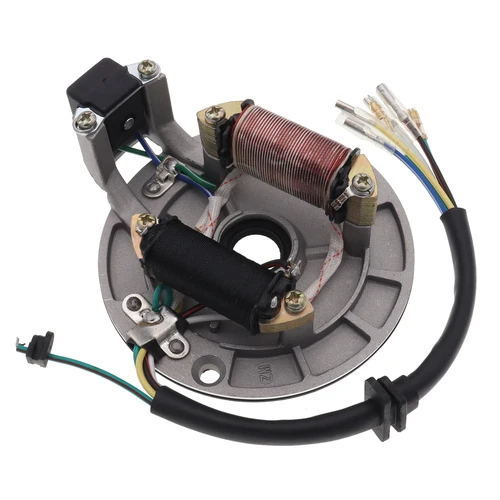 Nuevo Rotor de placa de estator magnético de 2 bobinas para motocicleta 50cc 70cc 90cc 110cc 125cc Pit Dirt Bike ATV Quad