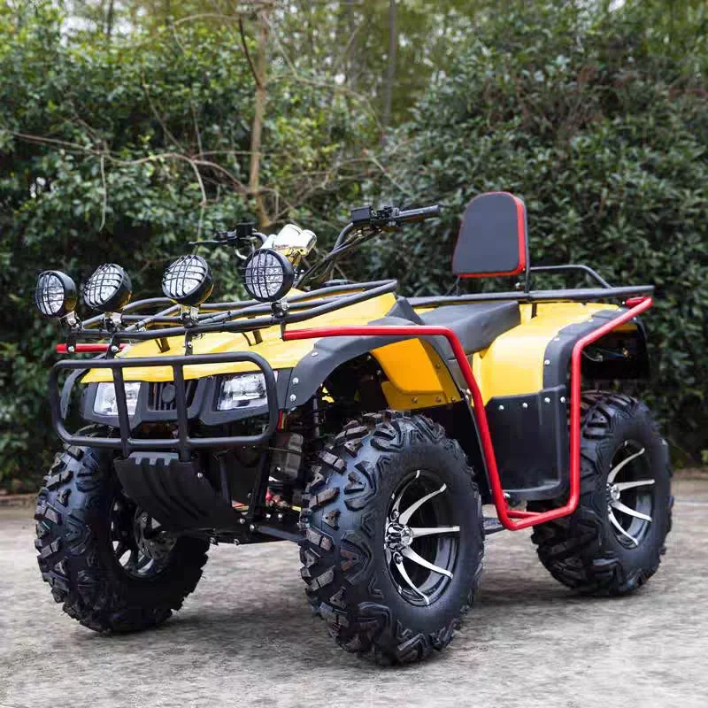 Hot Sale 200cc CVT All-Terrain Vehicle 2WD Automatic ATV Double Person Off-road Beach Car With Premium Shock Absorbers