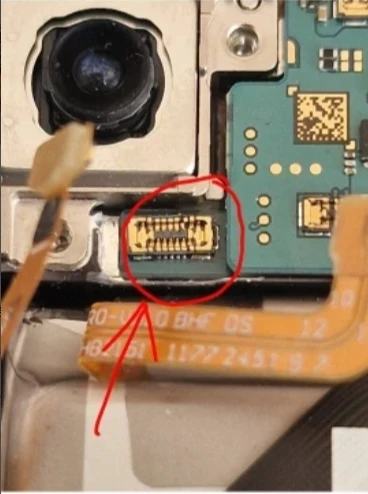 

Coopart Power volume FPC Connector On Main Board Cable Flex For Samsung Galaxy S22