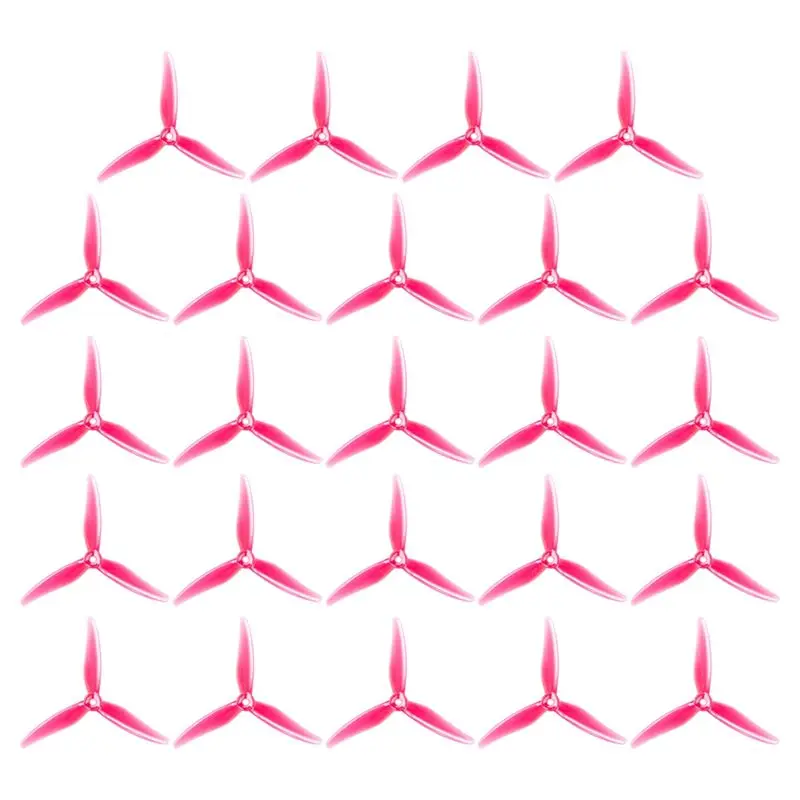 

ABSK-24PCS 51466 V2 FPV Пропеллер 5 дюймов 3-лопастной пропеллер для дронов Пропеллер для FPV RC Racing Drone