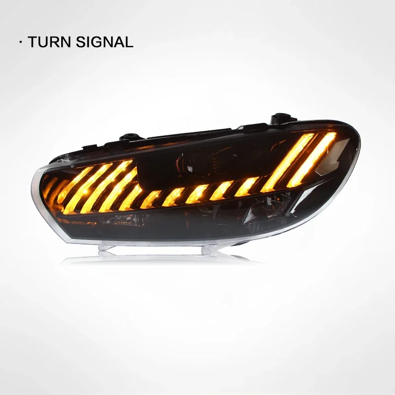 

Car LED Headlight Light Assemblies For VW Scirocco 1.4T 2009-2017 Auto Fog DRL Brake Turn Signal Lamp Plug and Play