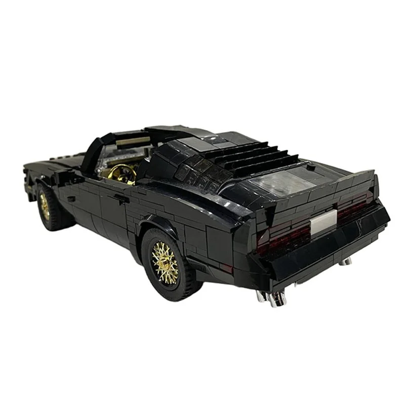 1394개 MOC 폰티악 트랜스암 파이어버드 크리에이터 모델 블록 조립 크리스마스 선물 아이디어 교육용 어린이 장난감 생일 선물