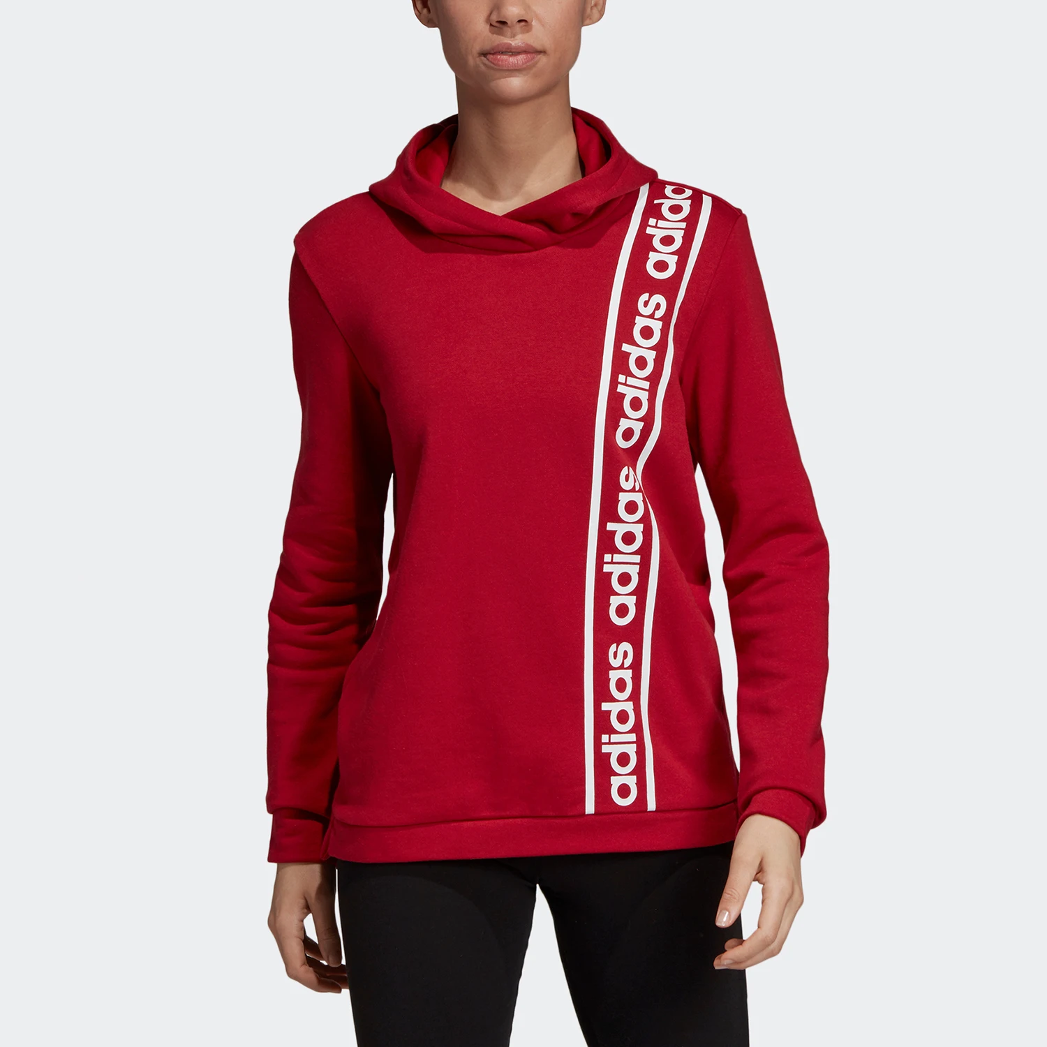 

Оригинальная осенняя женская толстовка с капюшоном Adidas для спорта и отдыха EH6463