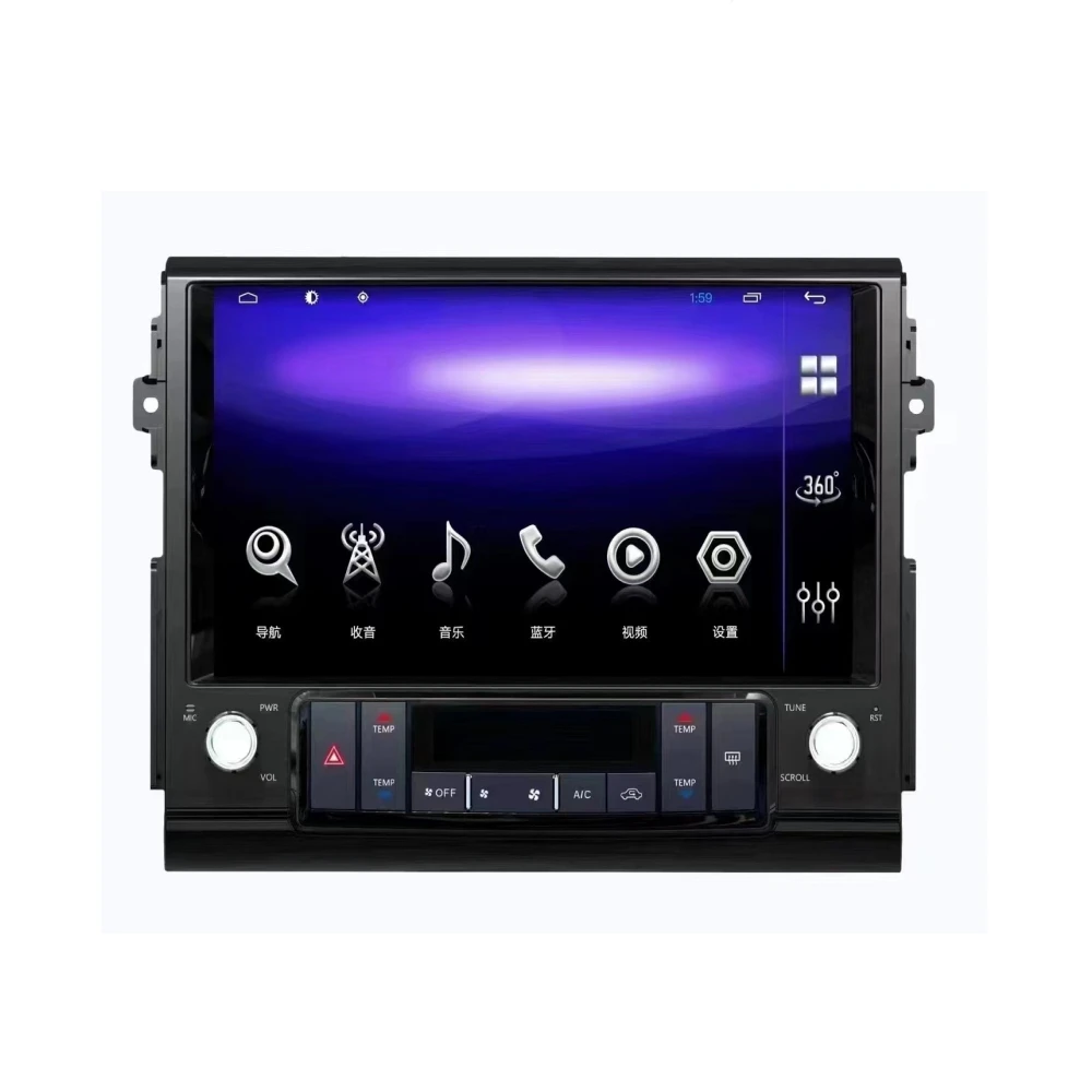 Android For Toyota FJ Cruiser 2007-2017 Car Radio Player Multimedia Video GPS Navigation Stereo Head Unit  HD Screen Carplay