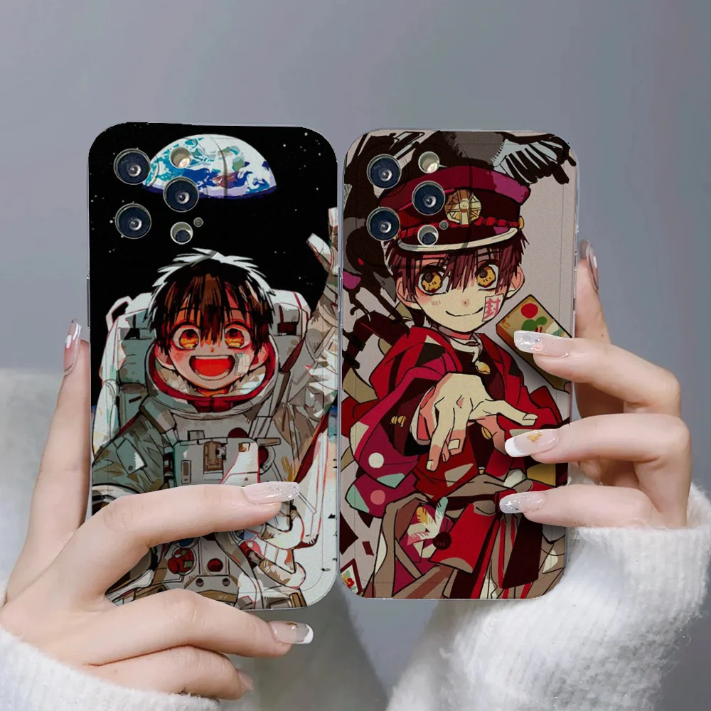 Hanako Yugi Amane Anime Phone Case For IPhone 11 12 13 14 15 Plus Pro Max Anger Eyes Silicon Clear Soft Cover