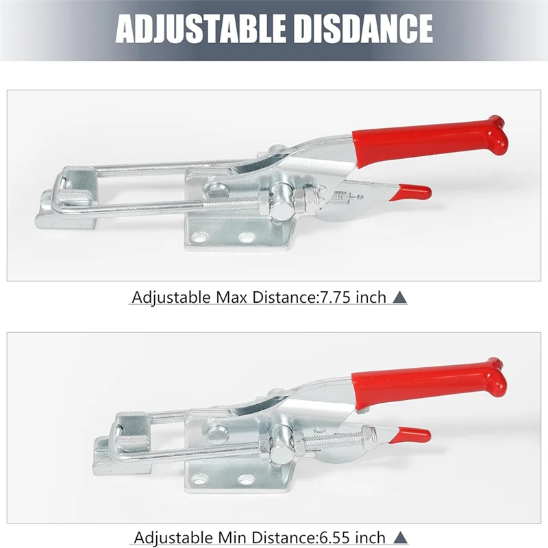 

Зажим с защелкой в большинстве-6 упаковок, сверхмощные защелки, регулируемый замок с защелкой емкостью 2000 фунтов, для промышленной техники