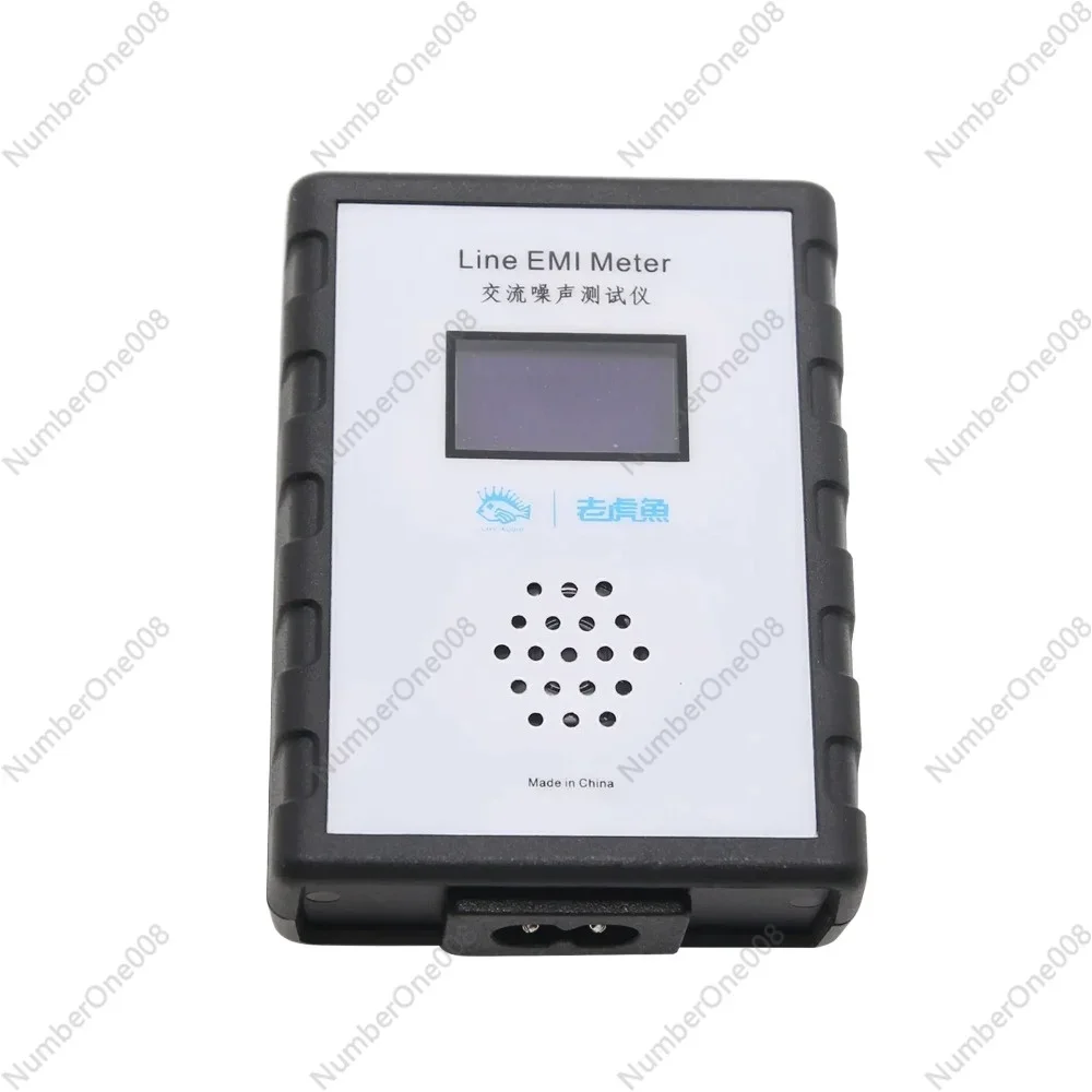 OLED Display Mains Noise Tester 10KHz-10MHz Line EMI Meter Measuring Instrument Broadband AC Power Supply Ripple Analyze