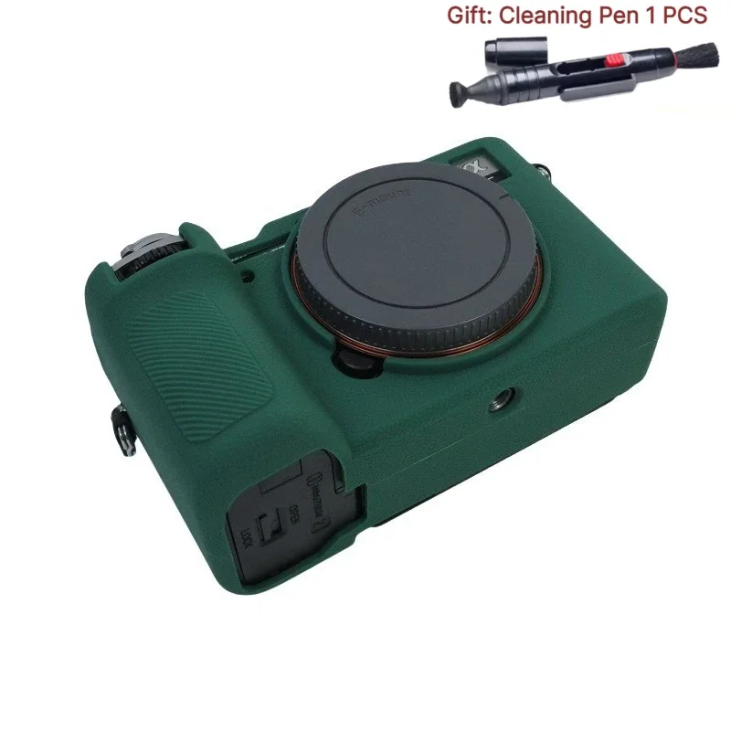 For Sony Alpha 7C2 Camera silicone case ILCE-7c2 body case, Soft rubber case protective cover, +1 PCS Free Cleaning Pen