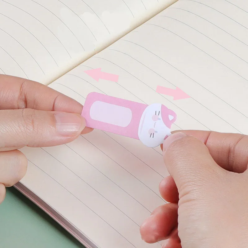 Kawaii الكرتون القط مذكرة الوسادة المرجعية أعلام مؤشر ملاحظات لاصقة تسمية ورقة ملصقات طالب ملاحظة التصفية اللوازم المكتبية