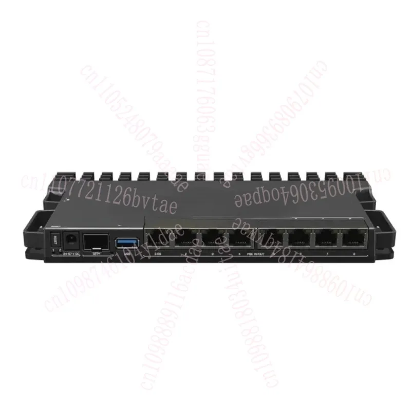 راوتر RB-5009UPr+S+IN RB5009 مع PoE-in وPoE-out على جميع المنافذ، ISPs الصغيرة والمتوسطة. 2.5/10 جيجابت إيثرنت SFP+