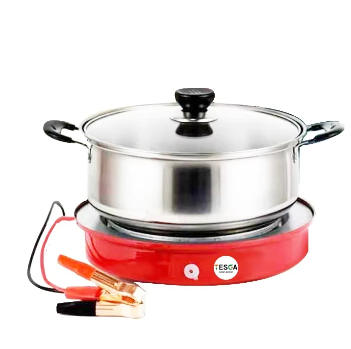 

A High Quality 12V Dc Solar Electric Stove Powered with Battery 500W Vehicle mounted solar energy dedicated