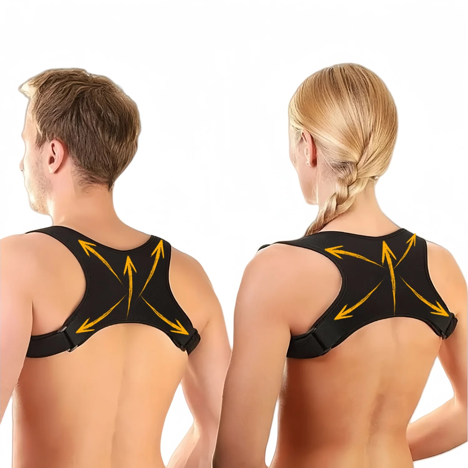 Unisex Corset Back Correction Posture Corrector Straight Shoulder Brace Lumbar Support Pain Relief for Child Adult Women Men