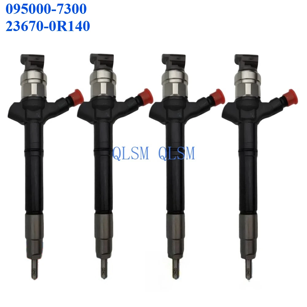 

4-Pack Diesel Fuel High Quality Injector 095000-7300 23670-0R140 for Toyota COROLLA 2.0 D-4D 1AD-FTV-