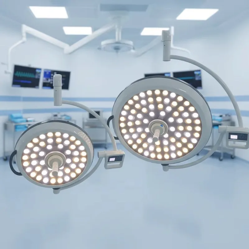 Hospital LED Surgical Operating Lamp Medical Shadowless Theatre Light Veterinary Equipment Ceiling Mounted Lamp