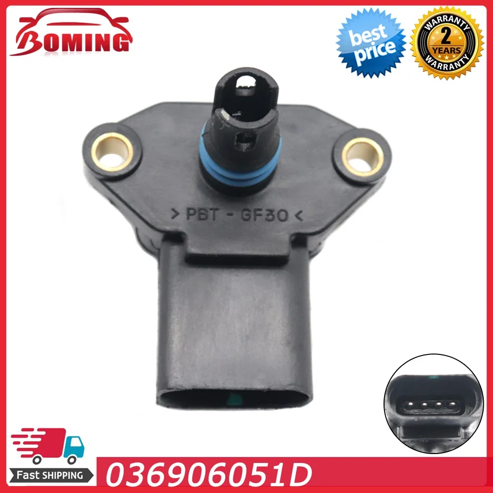 036906051D Intake Manifold Pressure Sensor For AUDI A2 SEAT AROSA CORDOBA IBIZA LEON TOLEDO 0279980411 0369980411 03D906051