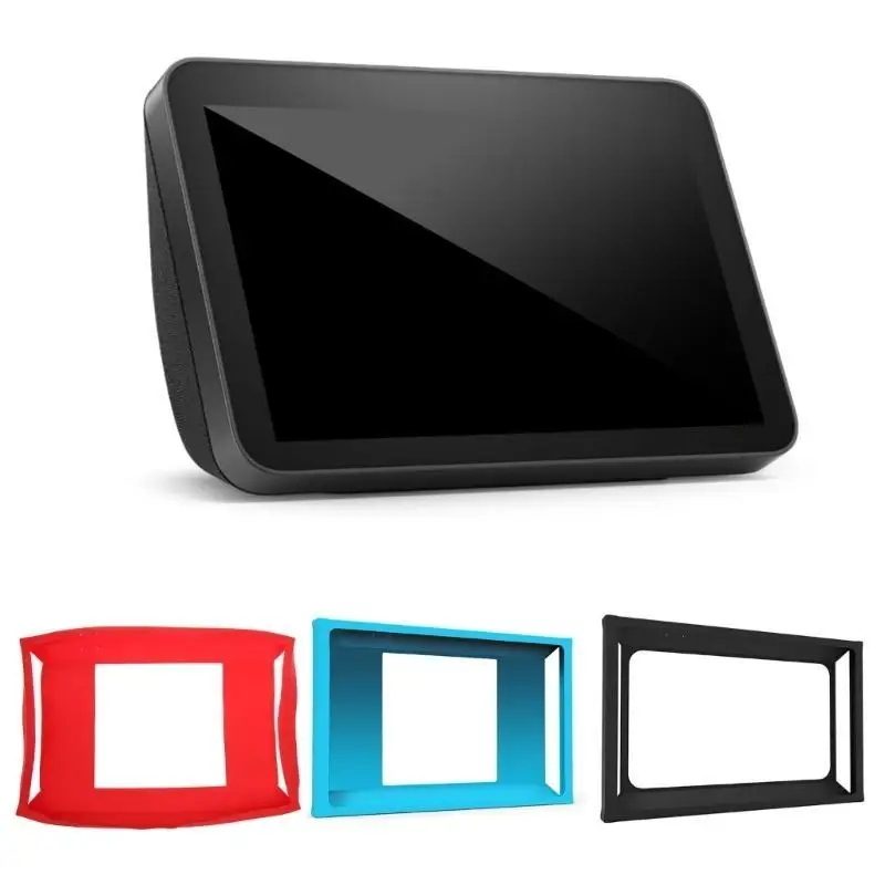 R53C Soft Silicone Protective for Case For Echo Show 15 for Smart Speaker Portable Sh view 5