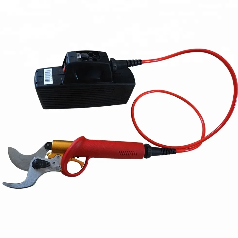 

2025newHight quality portable electric pruning shears electric battery operate garden and vineyards pruning shears