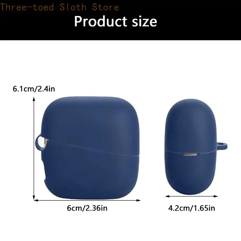 Flexible weiche Silikon-Schutzhülle für F10/F10D Kopfhörer, stoßfeste Abdeckung, kratzfeste Hülle für den täglichen Gebrauch – Detail 6