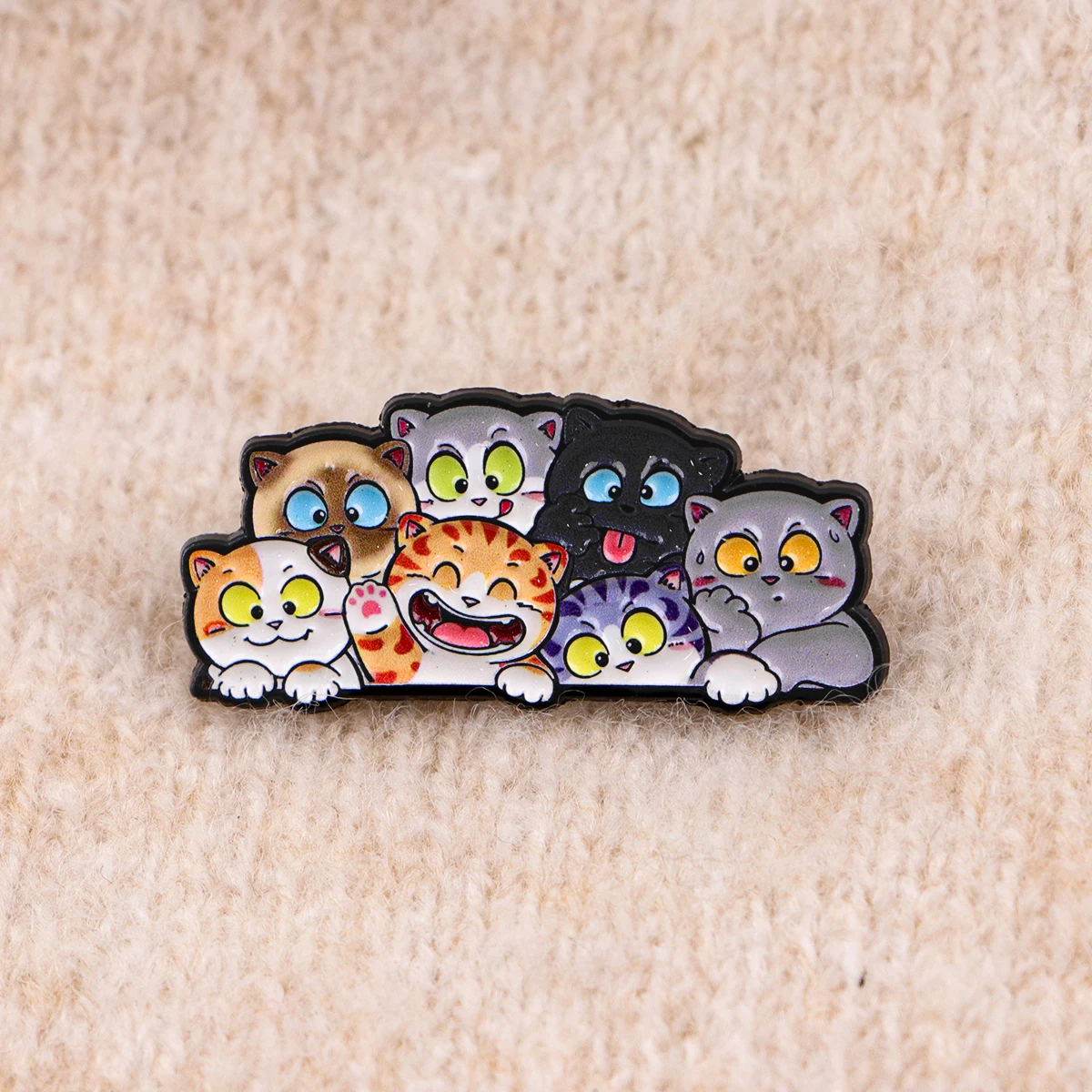 Cute Dinosaur Enamel Pins Cat Cartoon Brooches For Clothing Backpack Movie Anime Lapel Badges Fashion Cosplay Accessories Gifts view 2