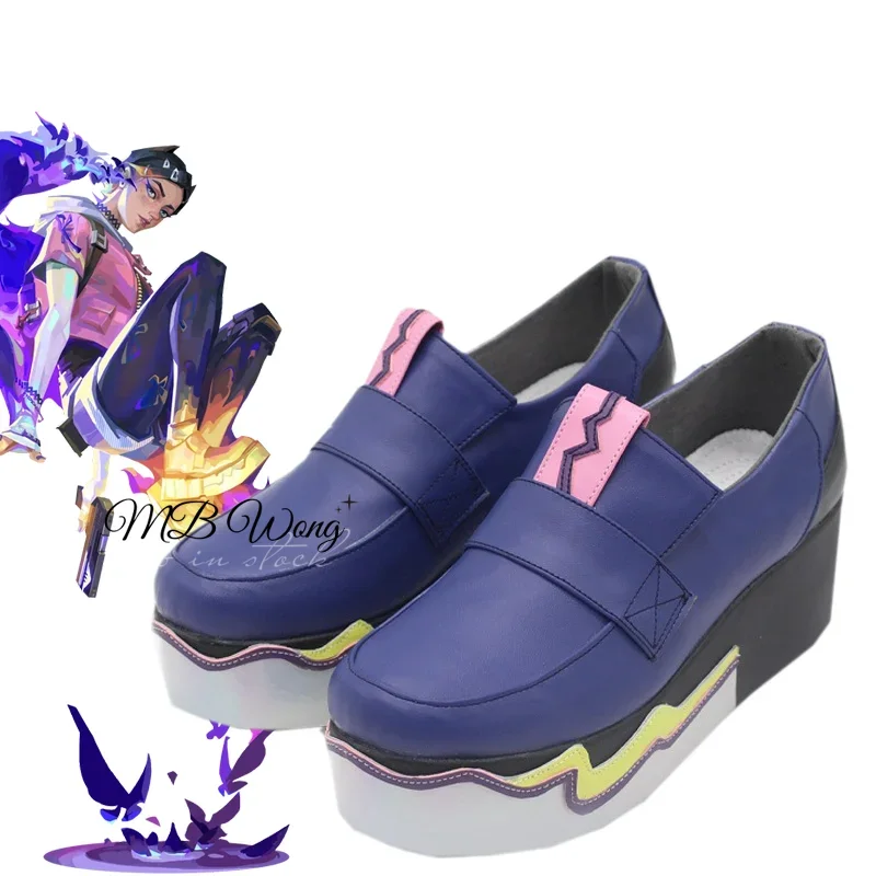

FC6Game VALORANT Clove Cosplay Shoes Boots Anime Role Play Halloween Carnival Party Outfit Christmas Custom Made Men Women @FC8！