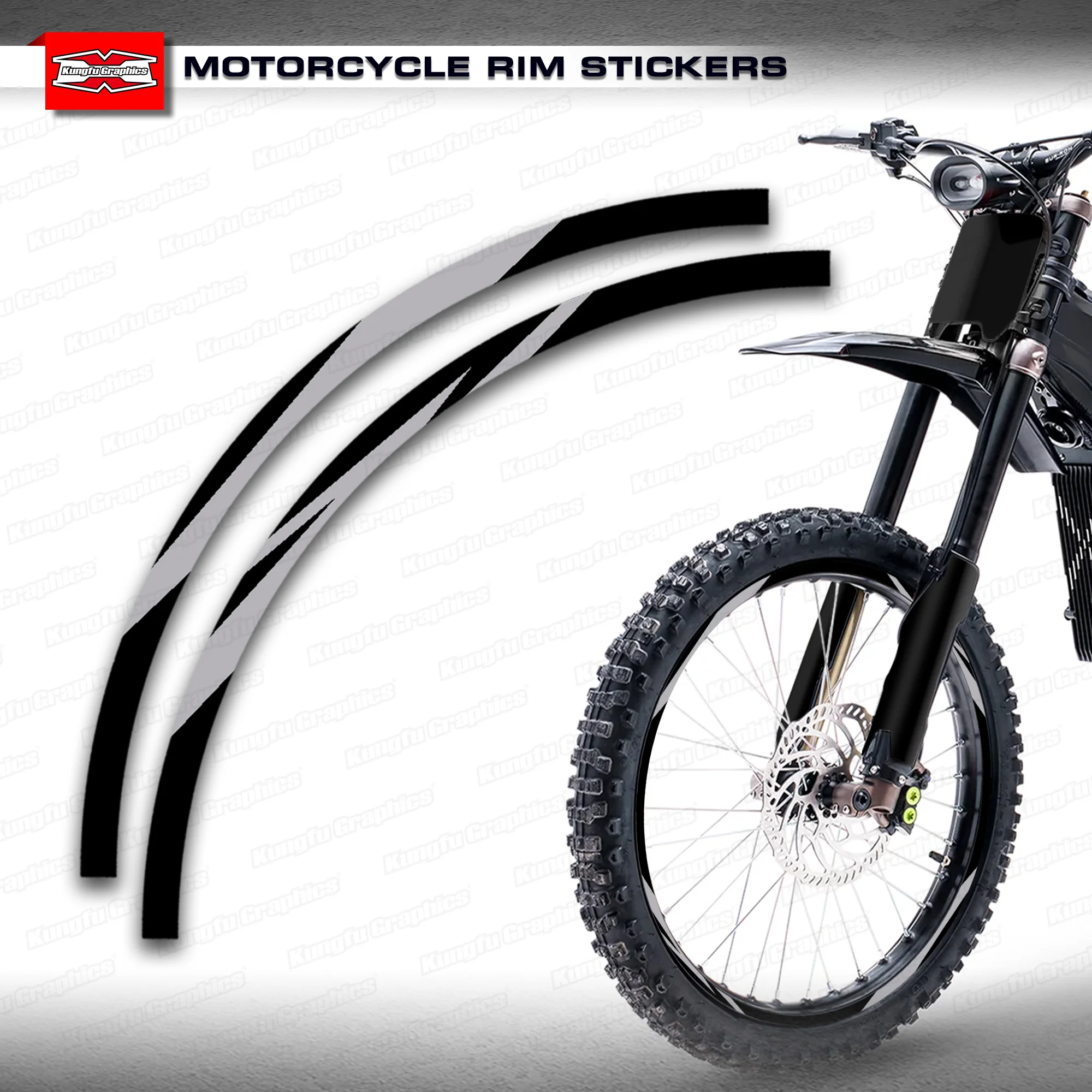 

Наклейка на обод колеса KUNGFU GRAPHICS для Ultra Bee, F19"-R19" и F19"-R18", ремонт