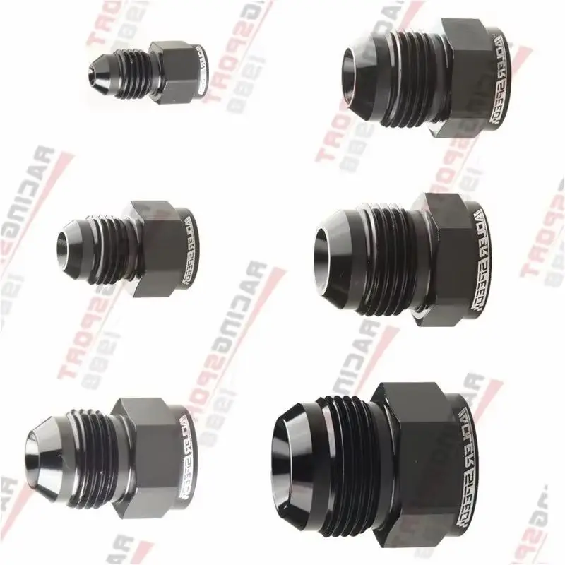 AN3 AN4 AN6 AN8 AN10 AN12 Femmina A AN3 AN4 AN6 AN8 AN10 AN12 Maschio Espansore Adattatore Per Raccordo In Alluminio Nero