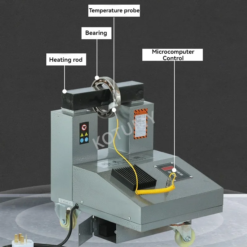 220V Portable Microcomputer Control Bearing Heater Electromagnetic Induction Temperature/Time Control