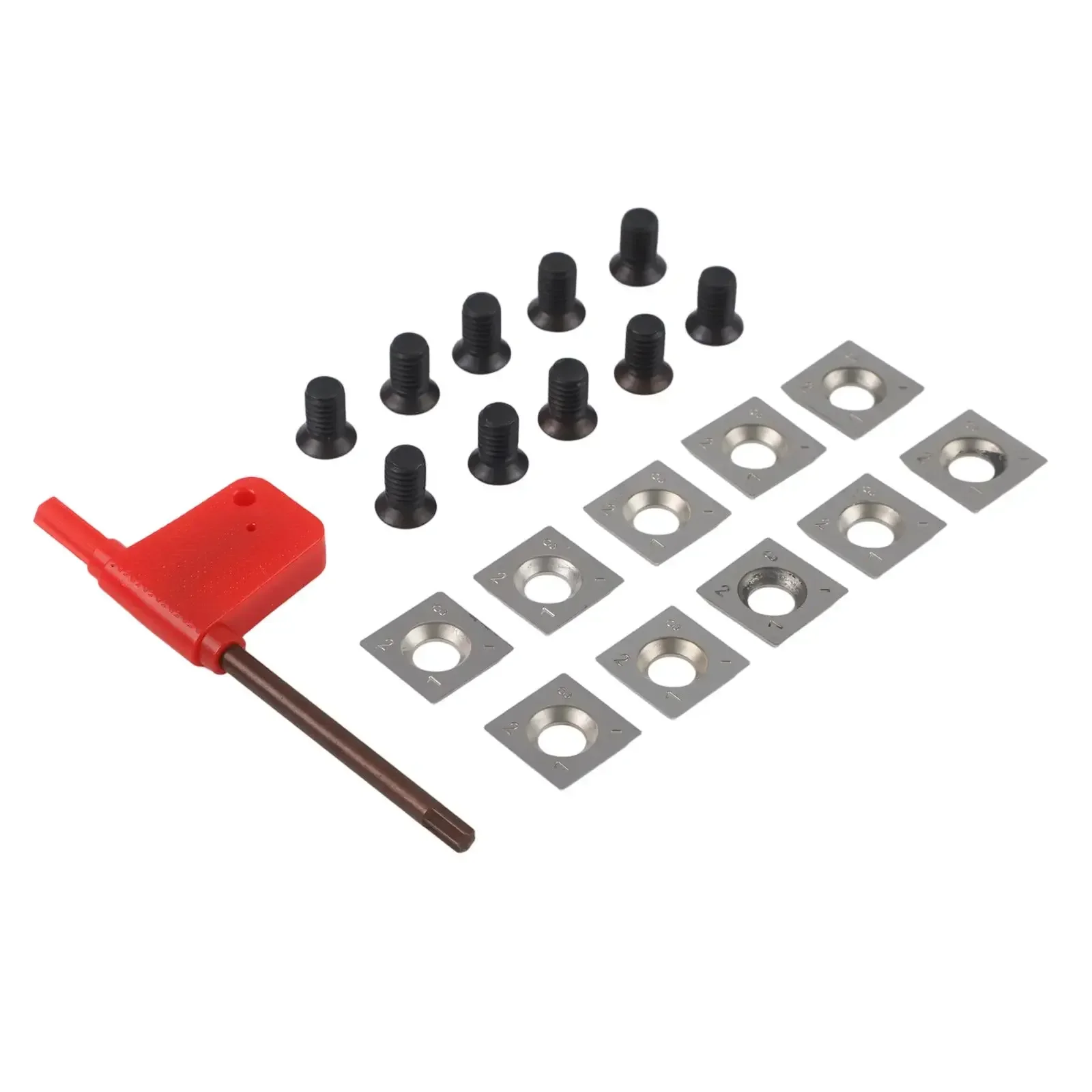 

15mm Length Inserts Square Carbide Inserts Wood Lathe Tool Carbide Cutters For General Woodwork Carbide Inserts For Hand Tools