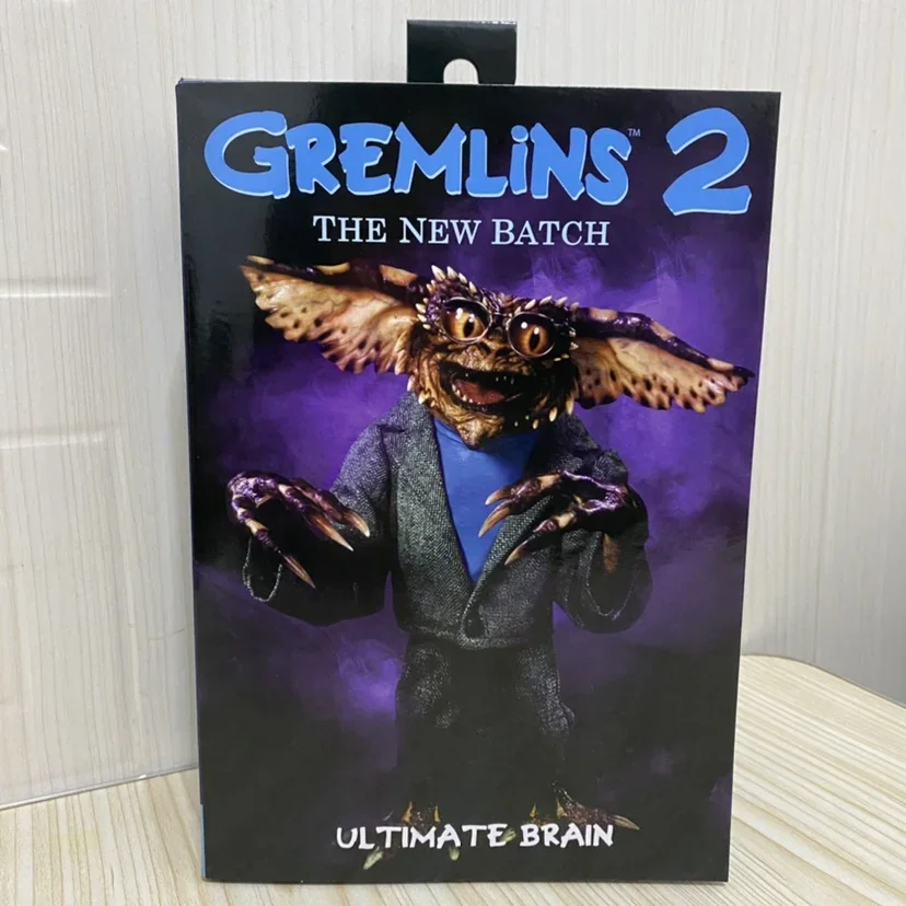 Фигурка NECA Gremlins Ultimate Gamer Film Gremlins Alien Brain Gremlin, фигурка модели, игрушки, оригинальная коллекция