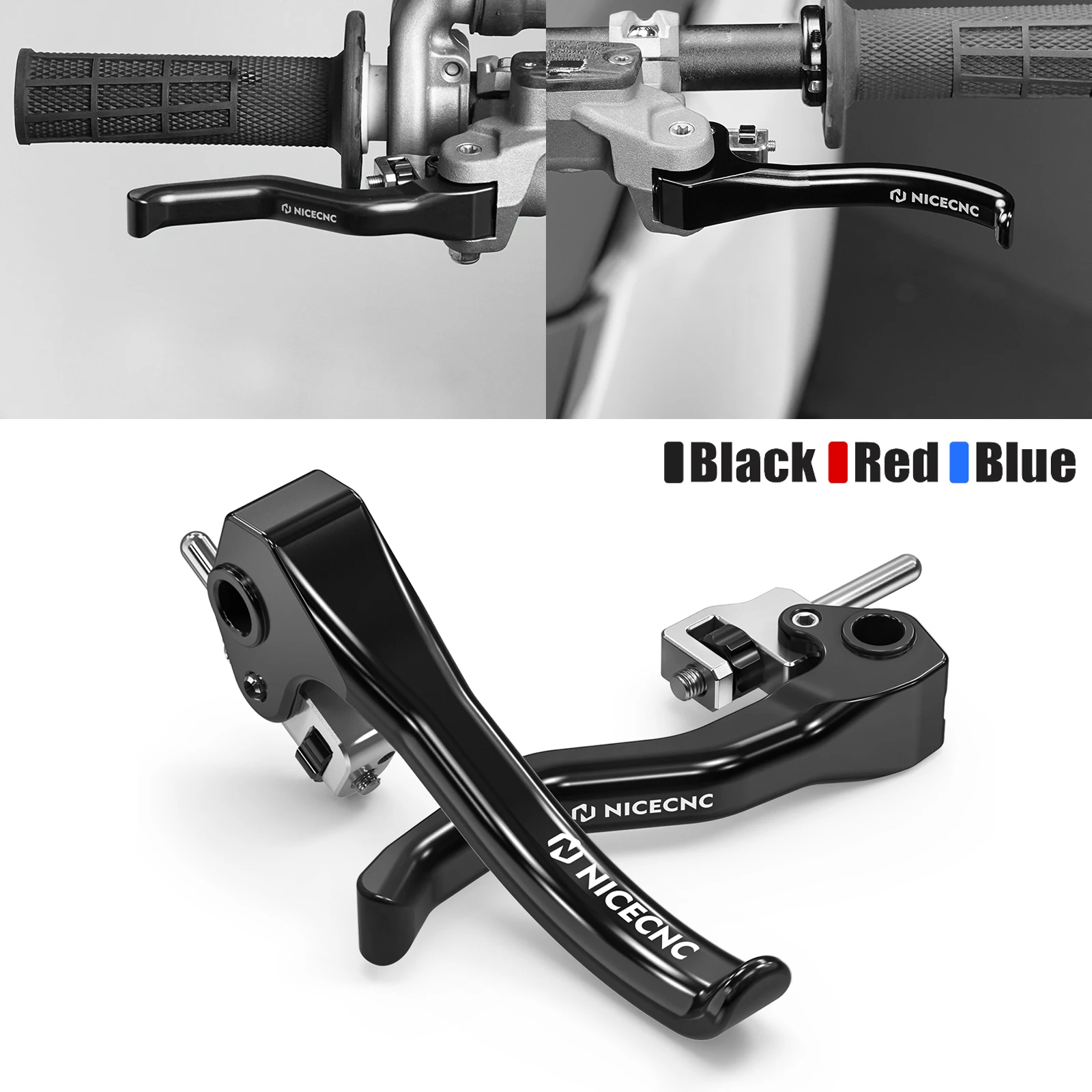 

NICECNC For Husqvarna TE 300 TE 250 FE 350 FE 450 2022-2024 TX 300 2023 Shorty Brake Clutch Lever For GasGas EC 300 2021-2025