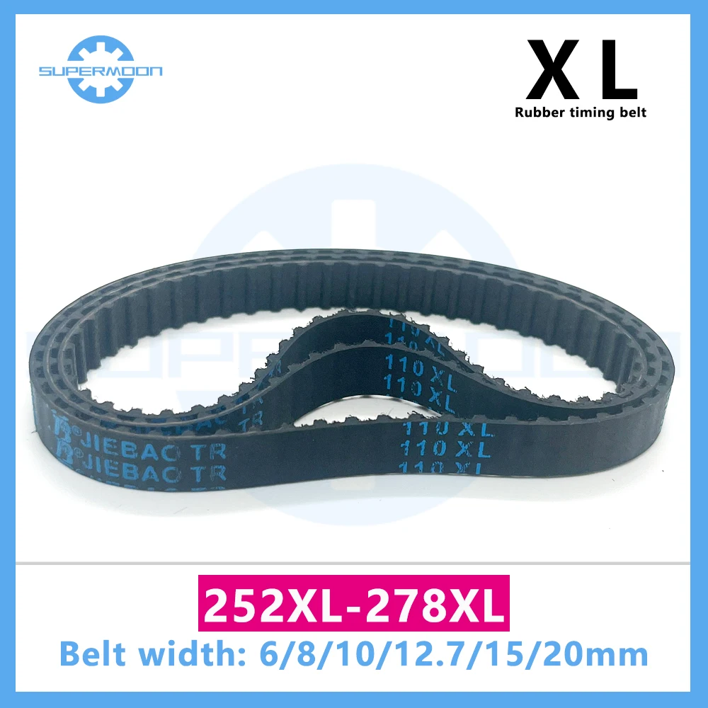 

XL Timing Belt Type 252XL 254XL 256XL 258XL 260XL 262XL 264XL 266XL 268XL 270XL 272XL 274XL 276XL 278XL Width 6-20mm Drive Belt