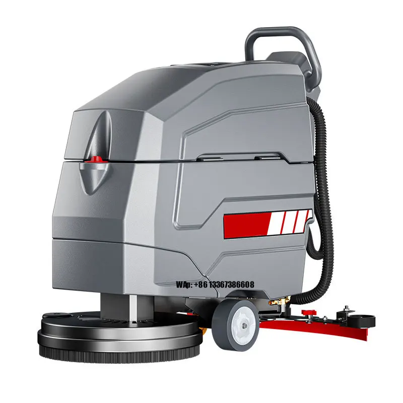 Hand Push Electric Floor Scrubber Self-propelled Cleaning Machine Indoor Use Robot for Cleaning