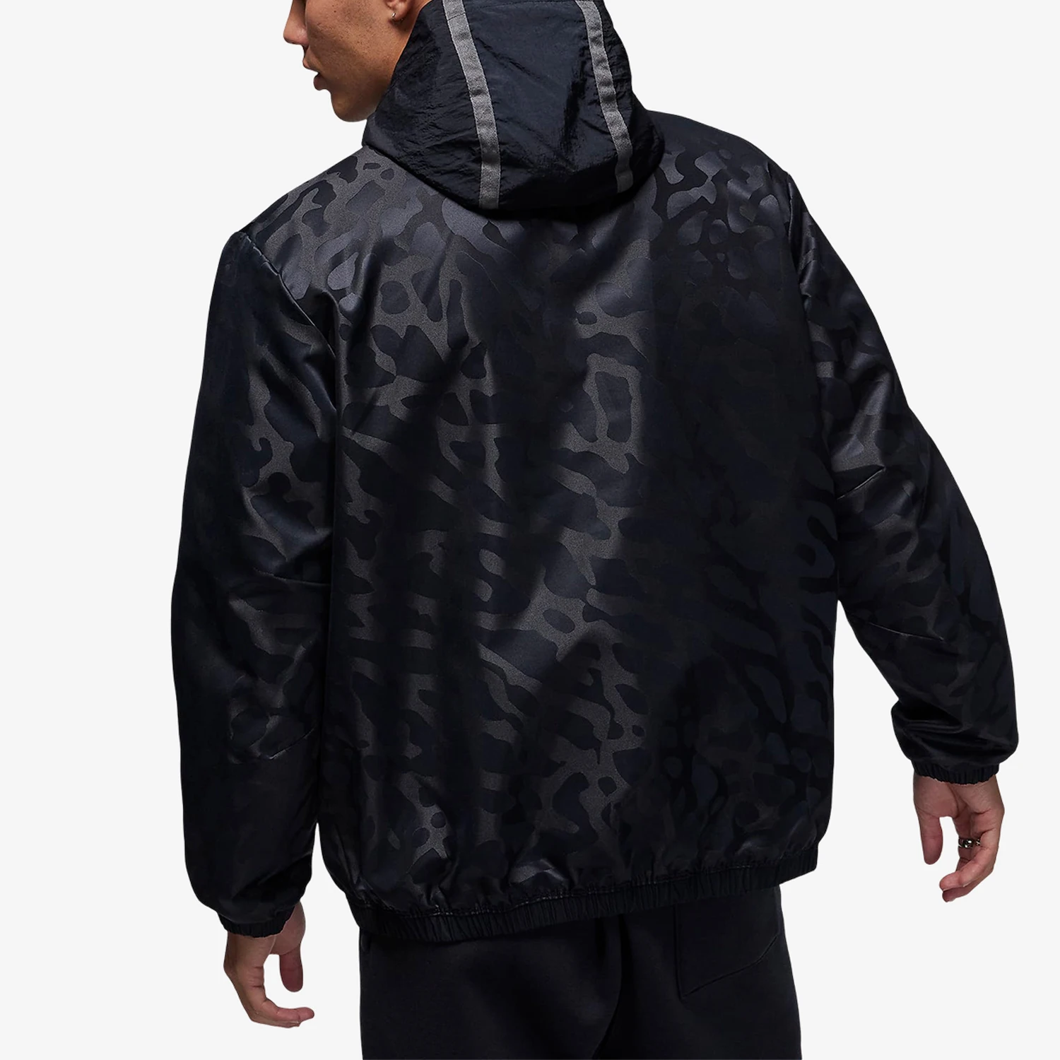 Nike genuine polyester fiber new men's woven windproof hooded sports jacket DZ2908-010