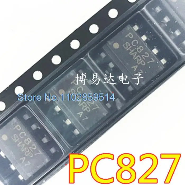 

20PCS/LOT PC827 SOP-8 ic PC817-2 EL827 LTV-827S