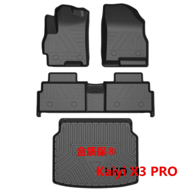 Utilizzare per CHERY Kaiyi X3 pro tappeto per auto Kaiyi X3 pro tappetino per auto Kaiyi X3 pro tappetino per bagagliaio tappetino impermeabile