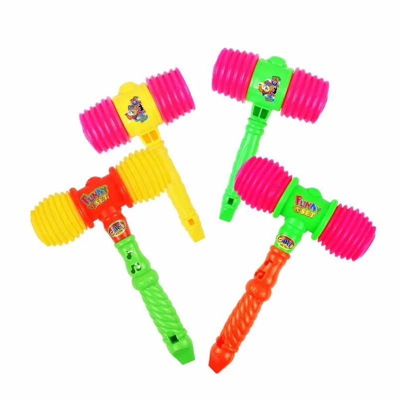 Jouets marteau avec sifflet pour enfants, peut faire son, marteau BB, jeux interactifs parent-enfant, acclamations, cadeaux d'anniversaire