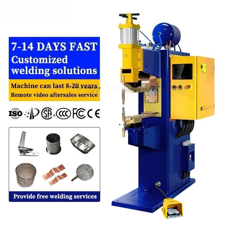 Mesh Spot Welding Machine Intermediate Frequency Inverter DC Spot Welder Machine for Hardware Manufacturing